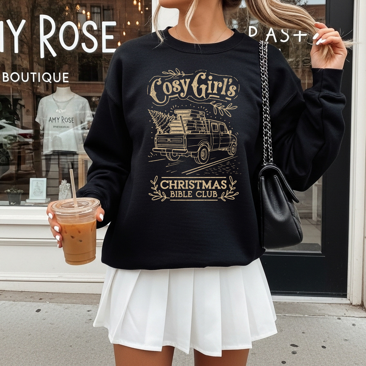 Cosy Girls Christmas Sweatshirt