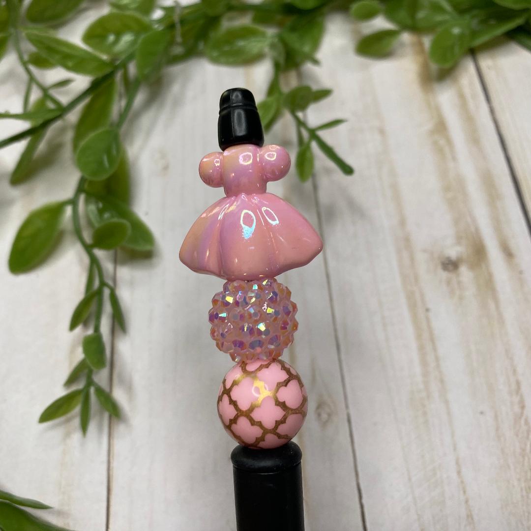 Ballerina Dress Beaded Pen