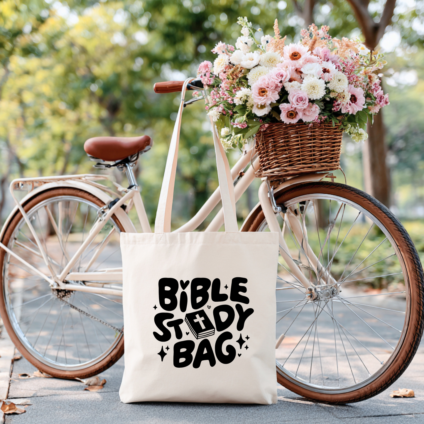 BIBLE STUDY TOTE BAG