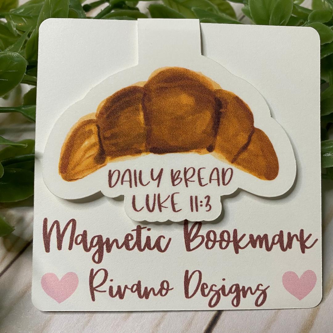 Croissant Magnetic Bookmark