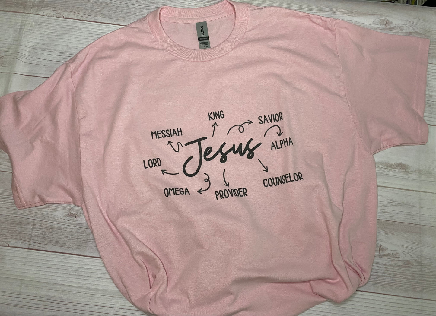 Jesus Names Attributes T-Shirt