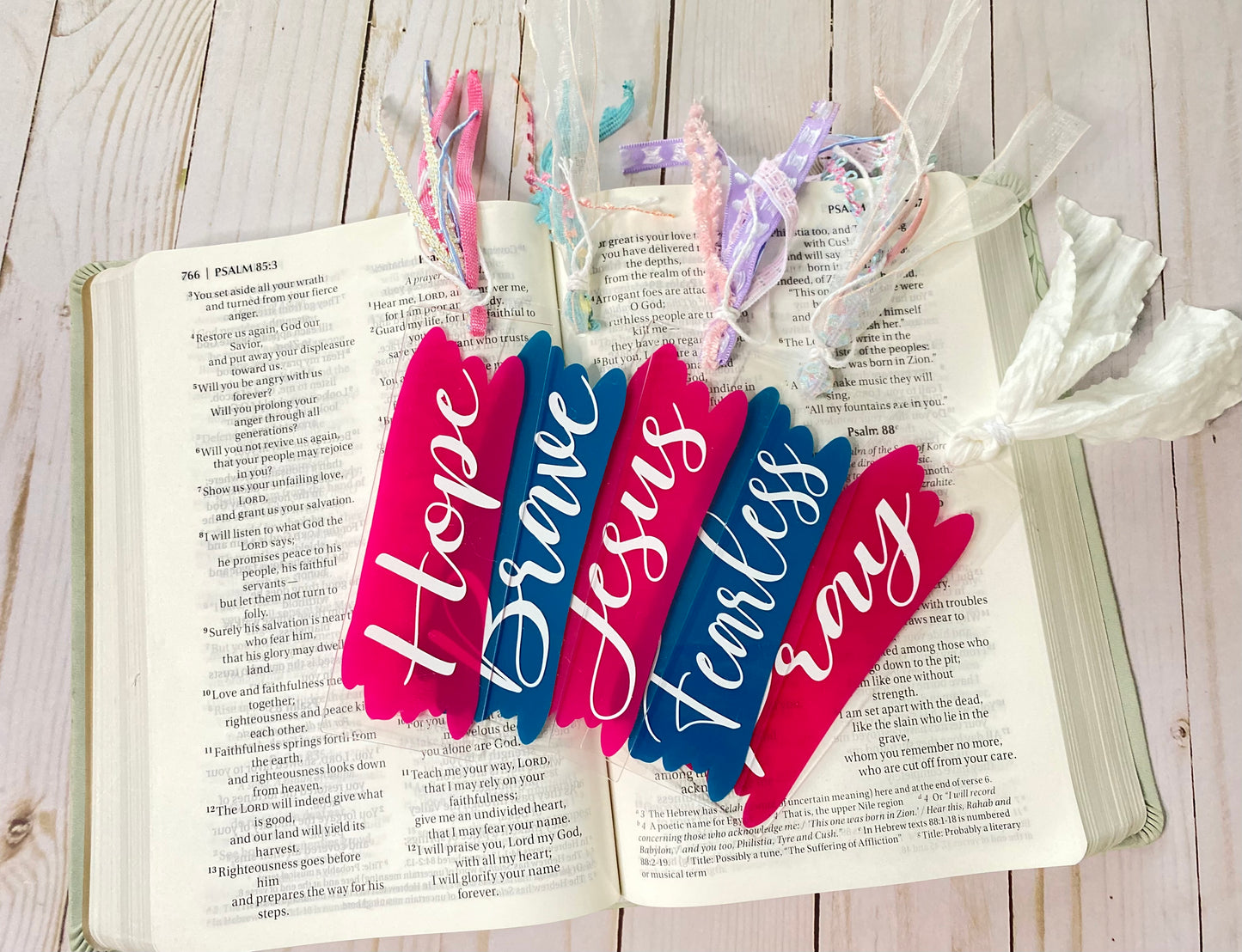 Acrylic Bible Bookmarks