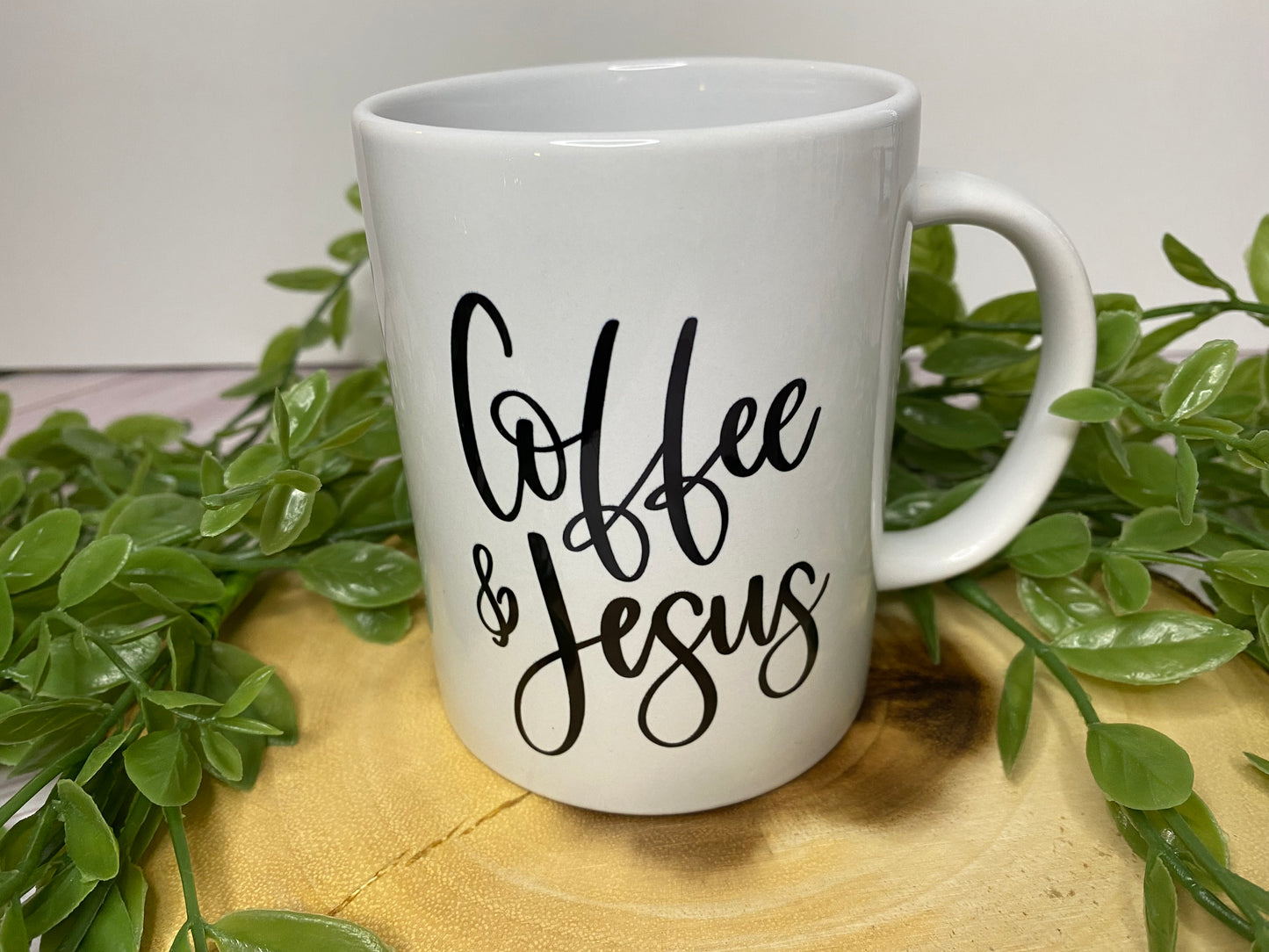 Coffee and Jesus Mug