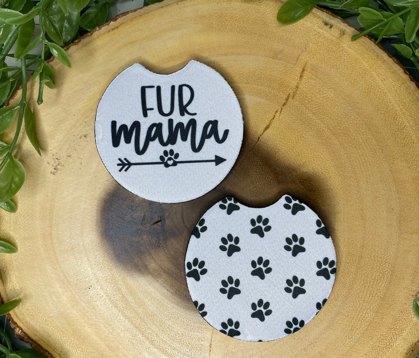 Fur Mama Car Coasters