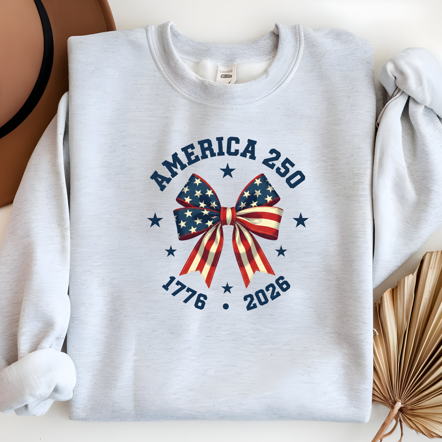 America 250 Coquette Bow Sweatshirt