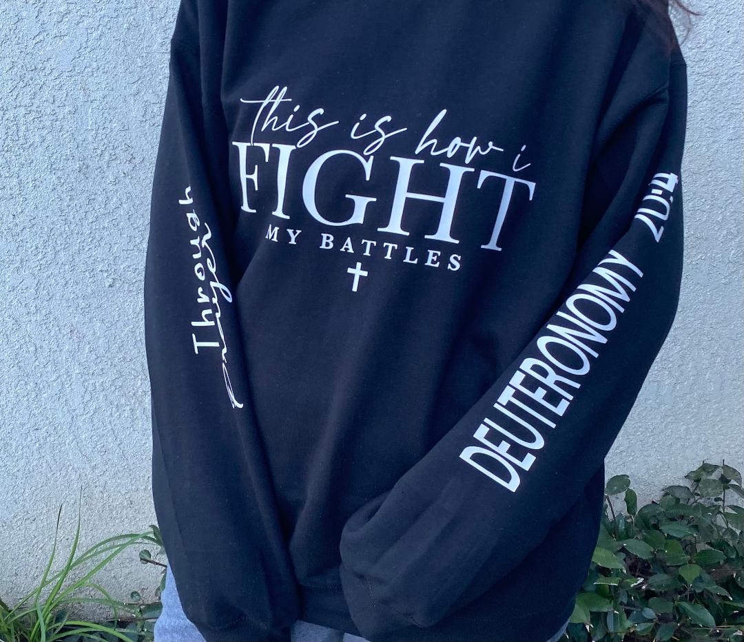 This is how I fight my battles