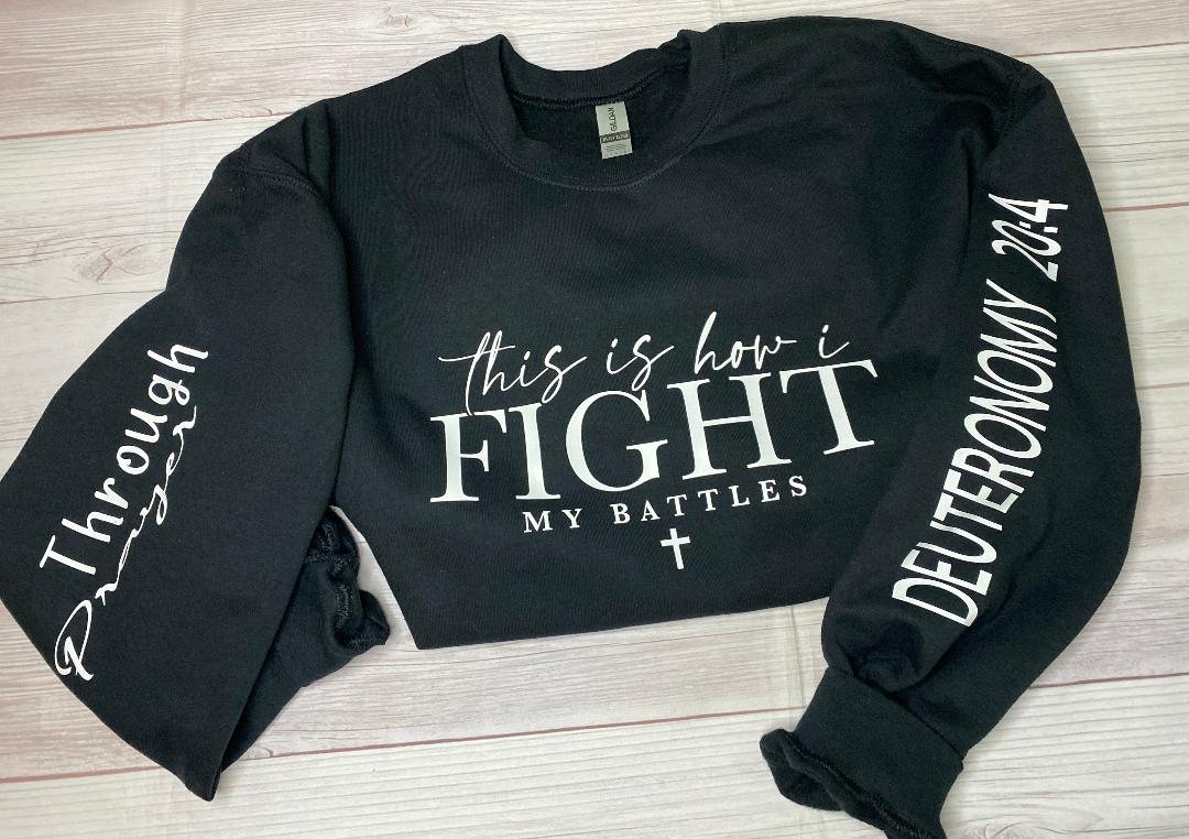 This is how I fight my battles