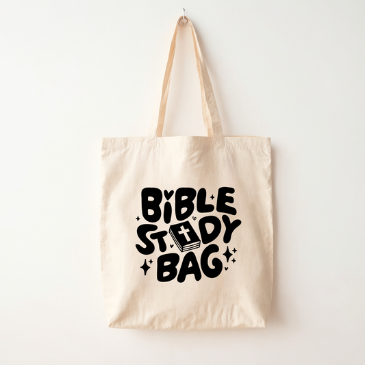 Bible Study Tote Bag