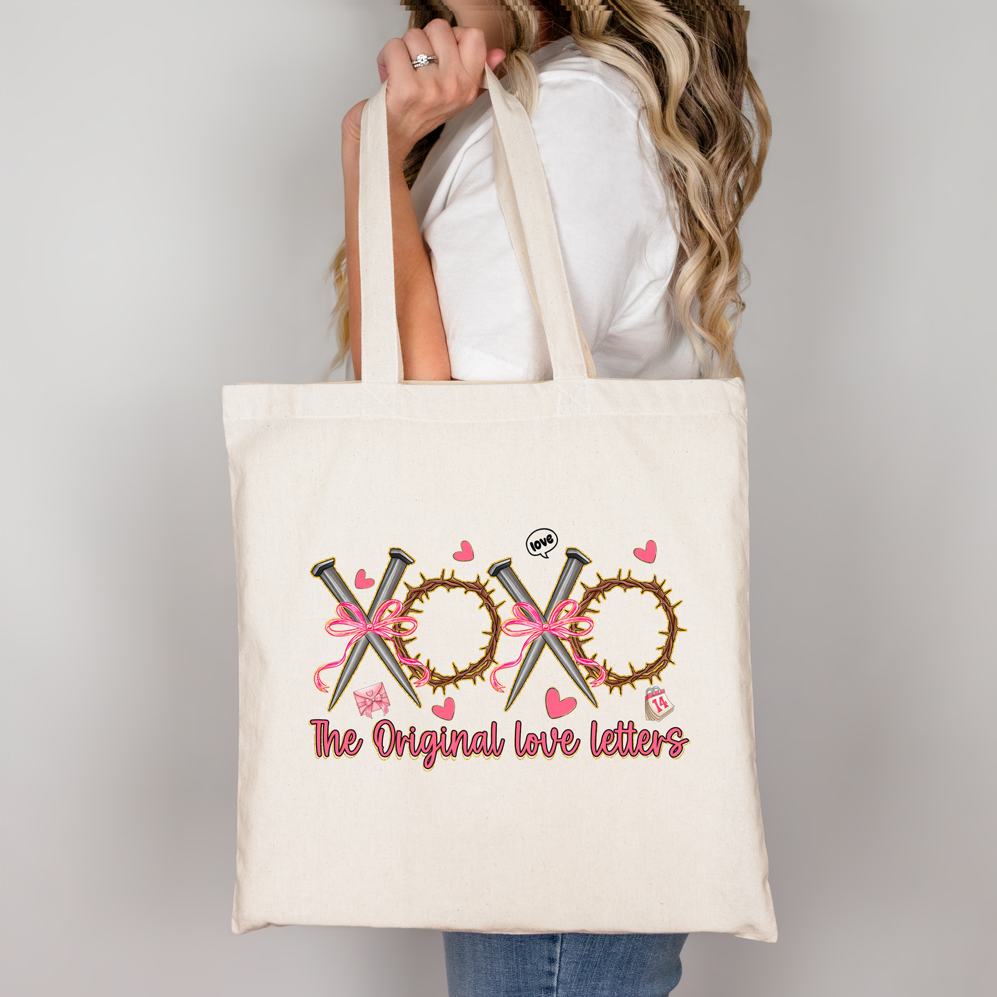 The Original Love Letters Tote Bag