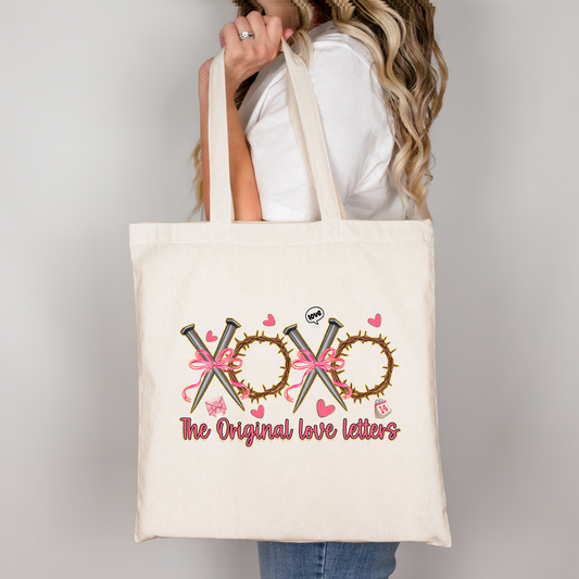 The Original Love Letters Tote Bag