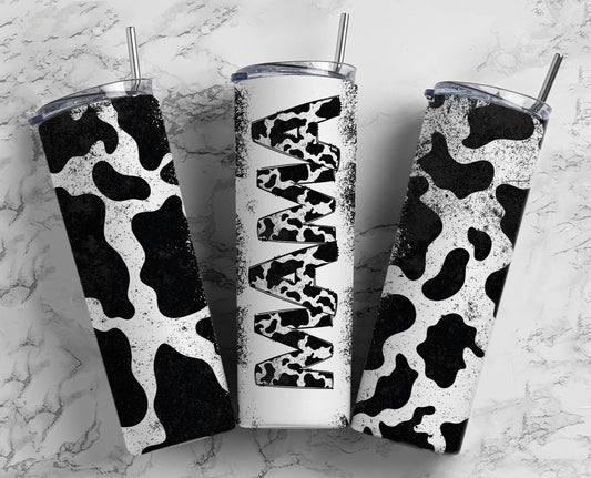 Cowhide Mama Tumbler