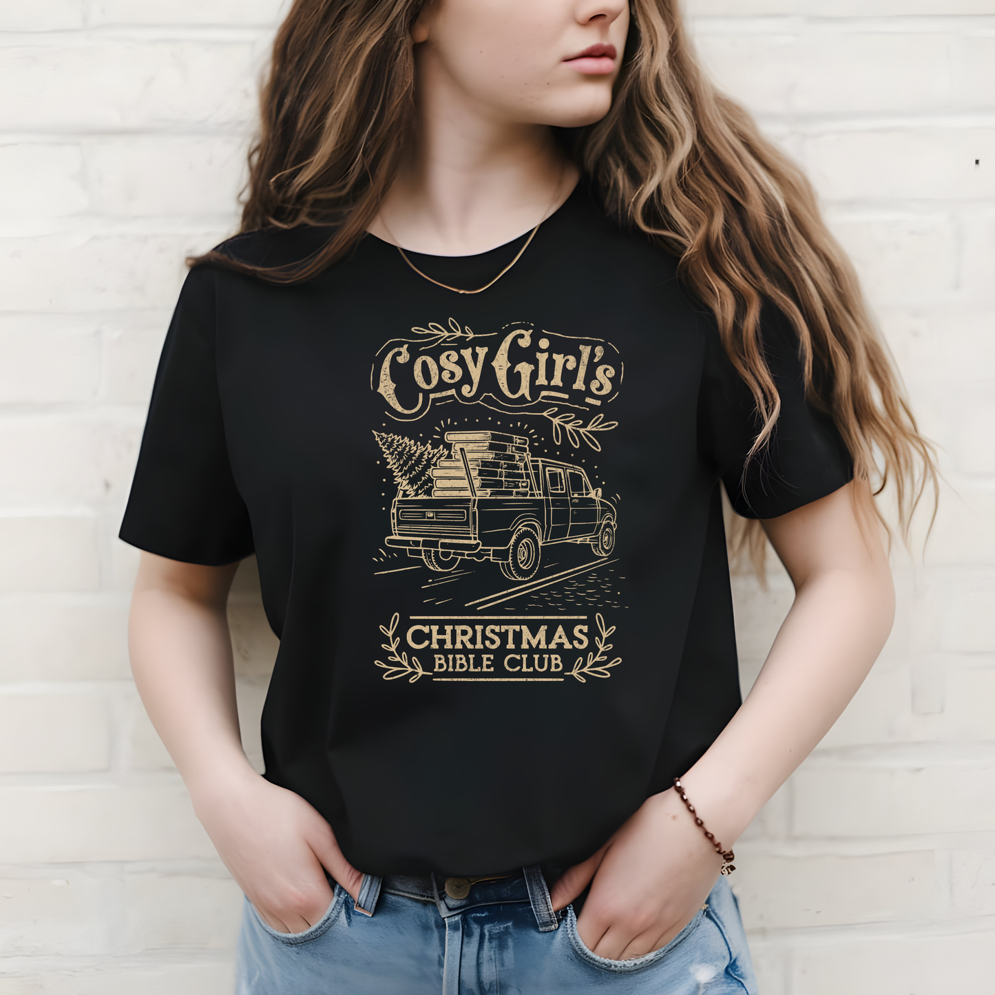 Cosy Girls Christmas Bible Club Shirt