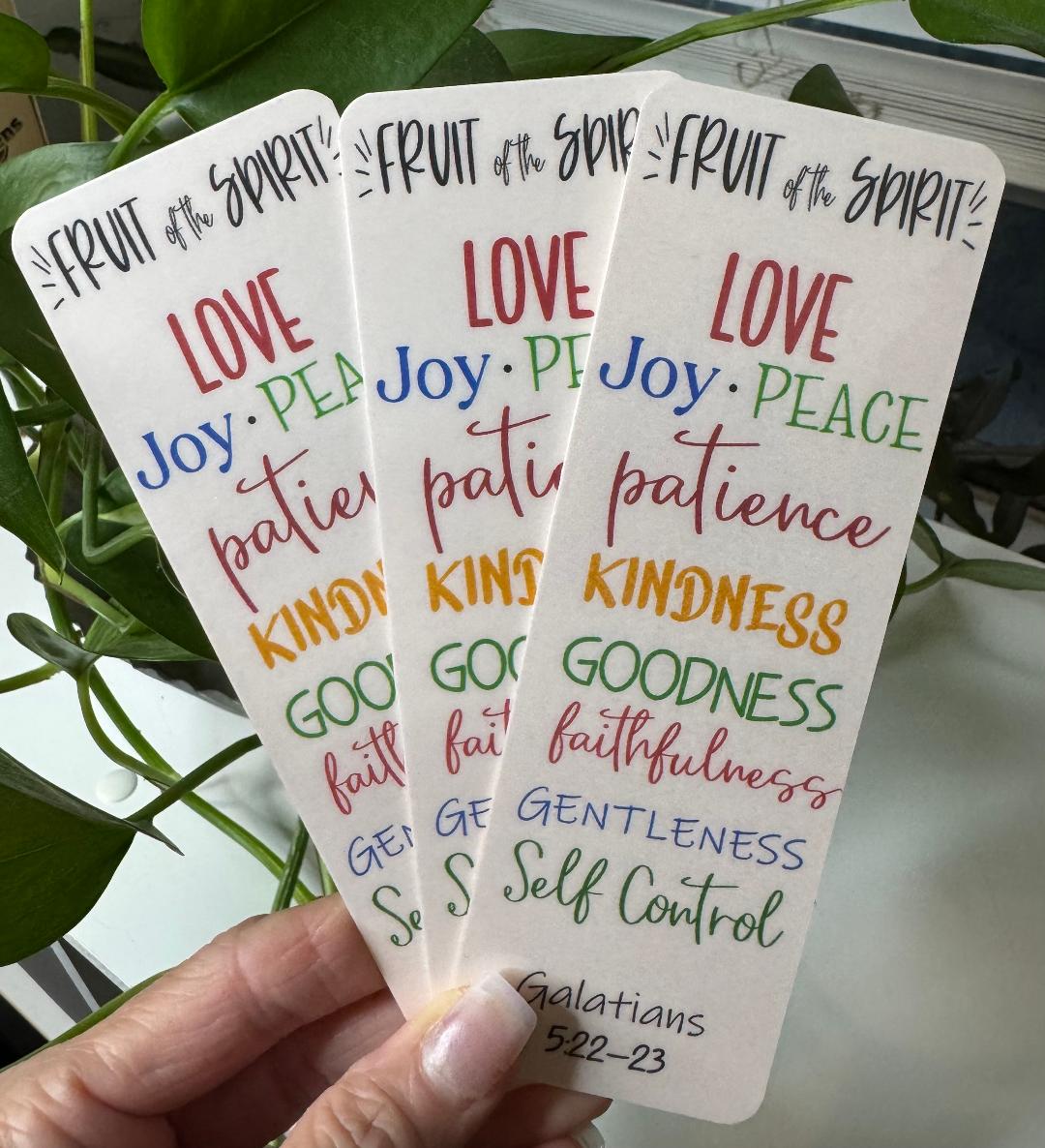 Fruit of the Spirit Bookmark