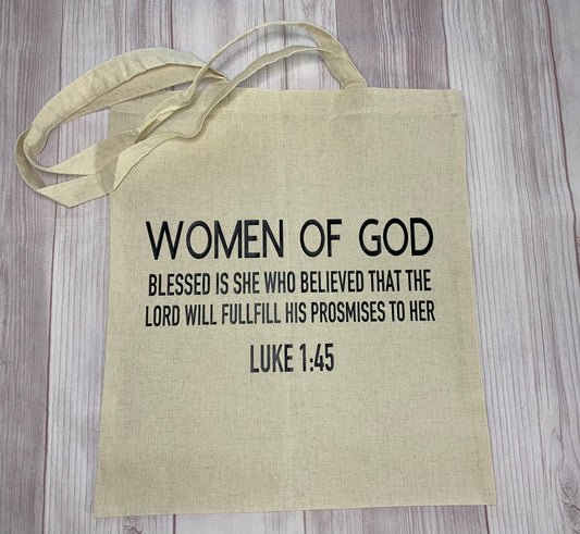 Women Of God Tote Bag