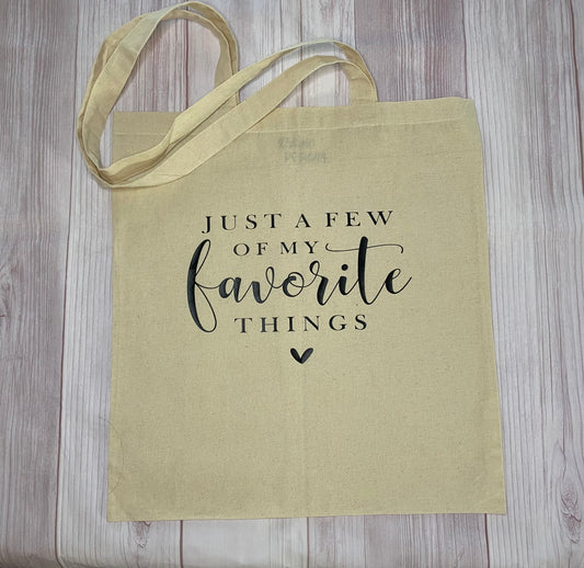 Favorite Things Tote Bag