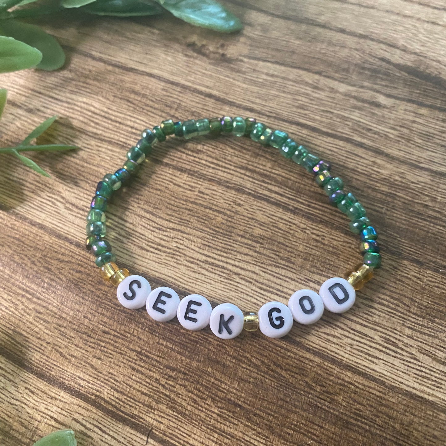 Seek God Stackable Bracelet Set