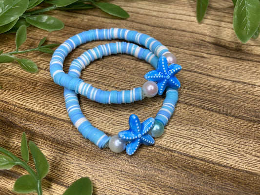 Starfish Clay Bracelet