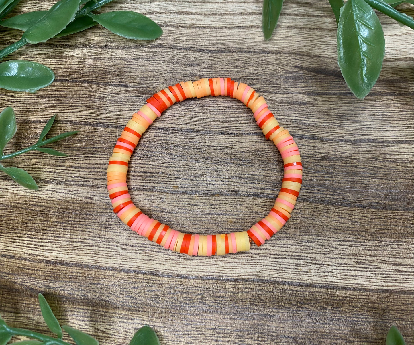 Starburst Clay Bracelet