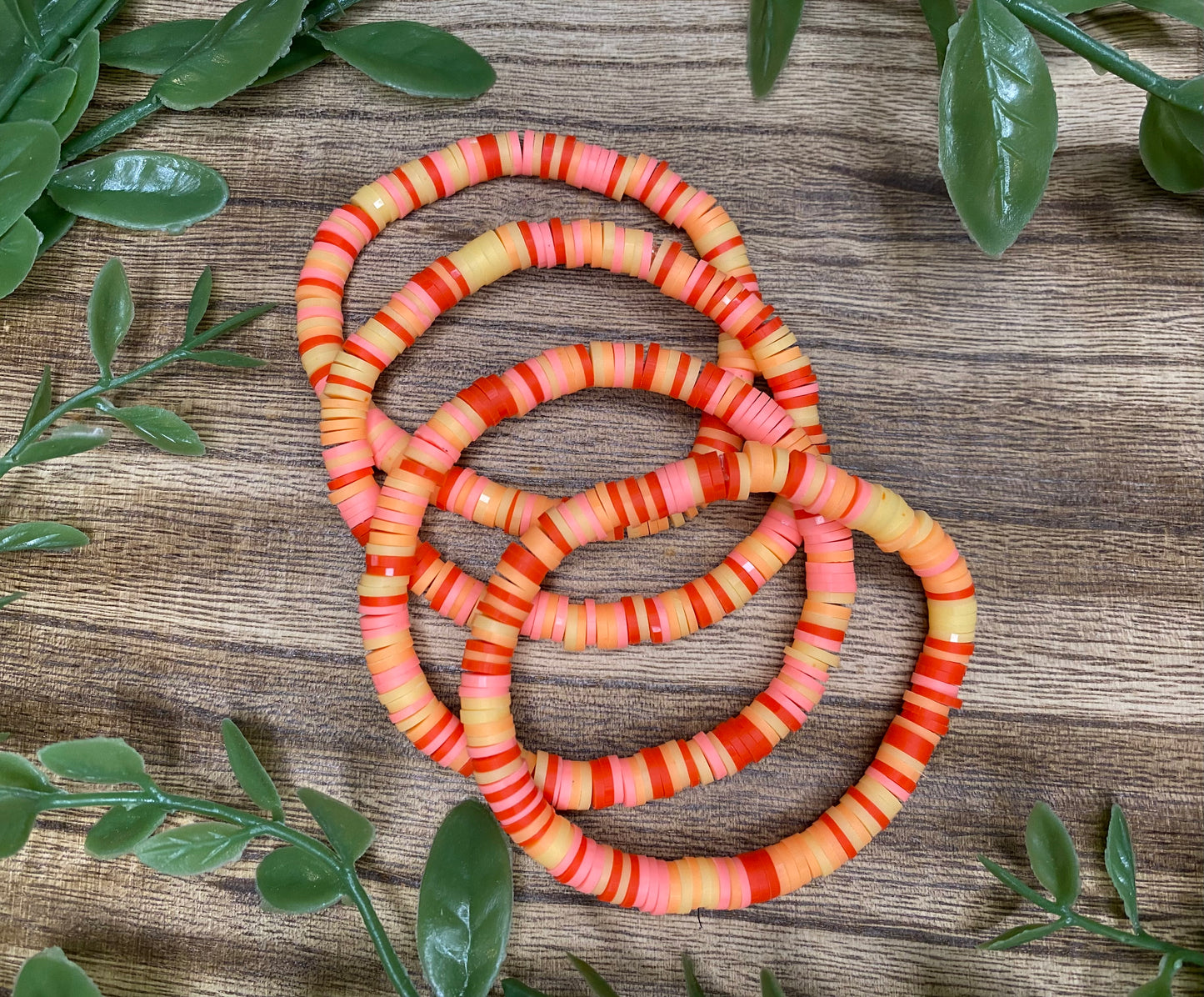 Starburst Clay Bracelet