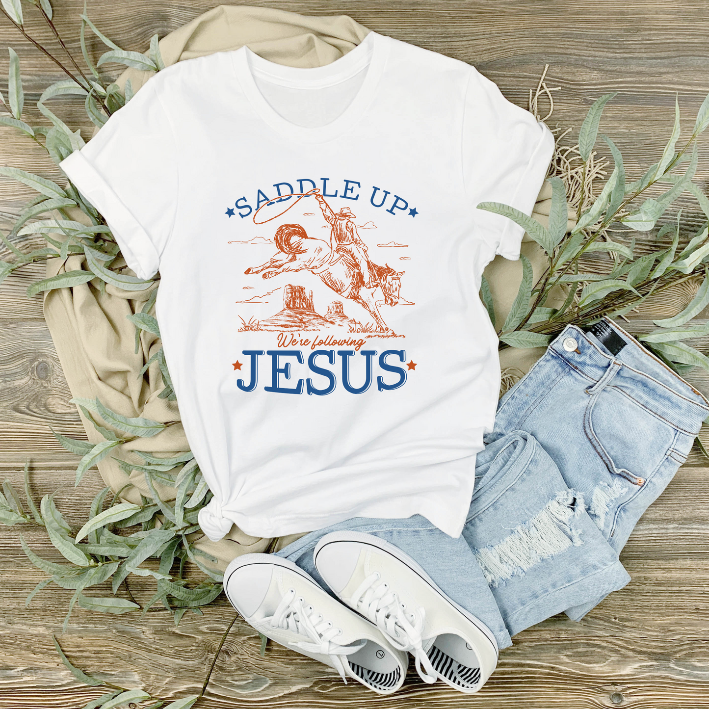 Saddle Up Jesus Shirt
