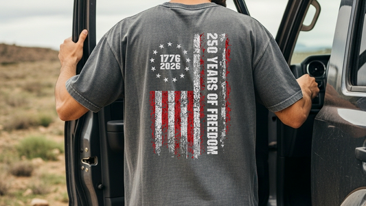 American Flag 250 Years T-shirt