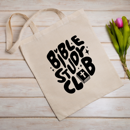 BIBLE STUDY TOTE BAG