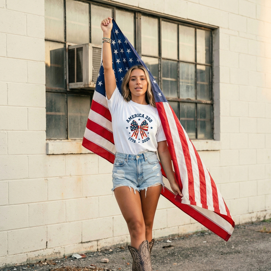 Coquette Bow America Shirt