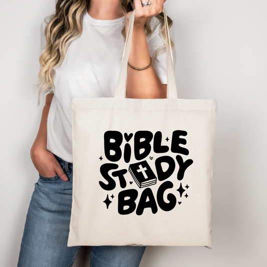 BIBLE STUDY TOTE BAG