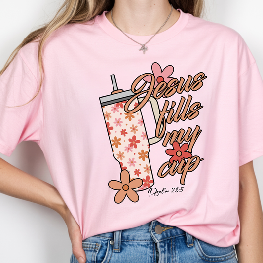 Jesus fills my cup T-Shirt