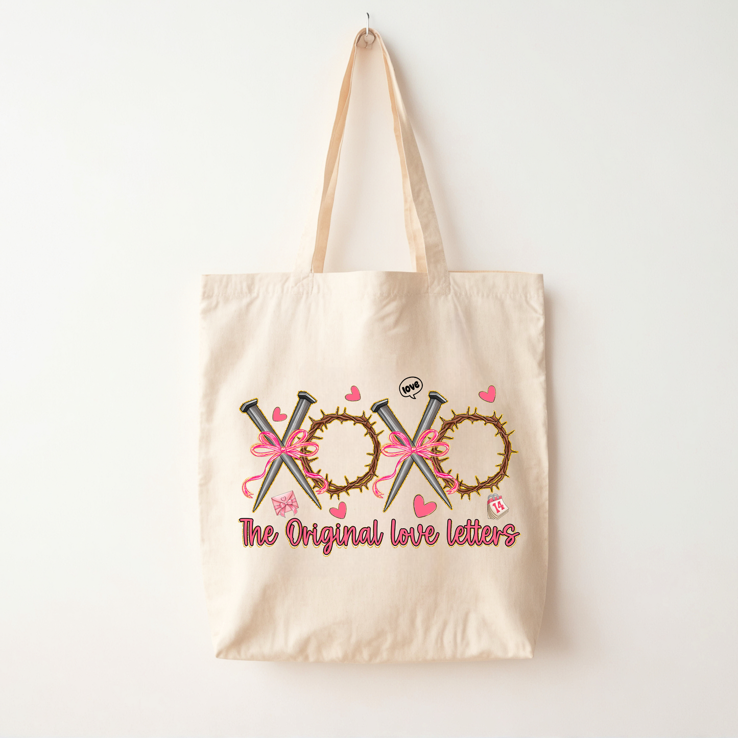 The Original Love Letters Tote Bag