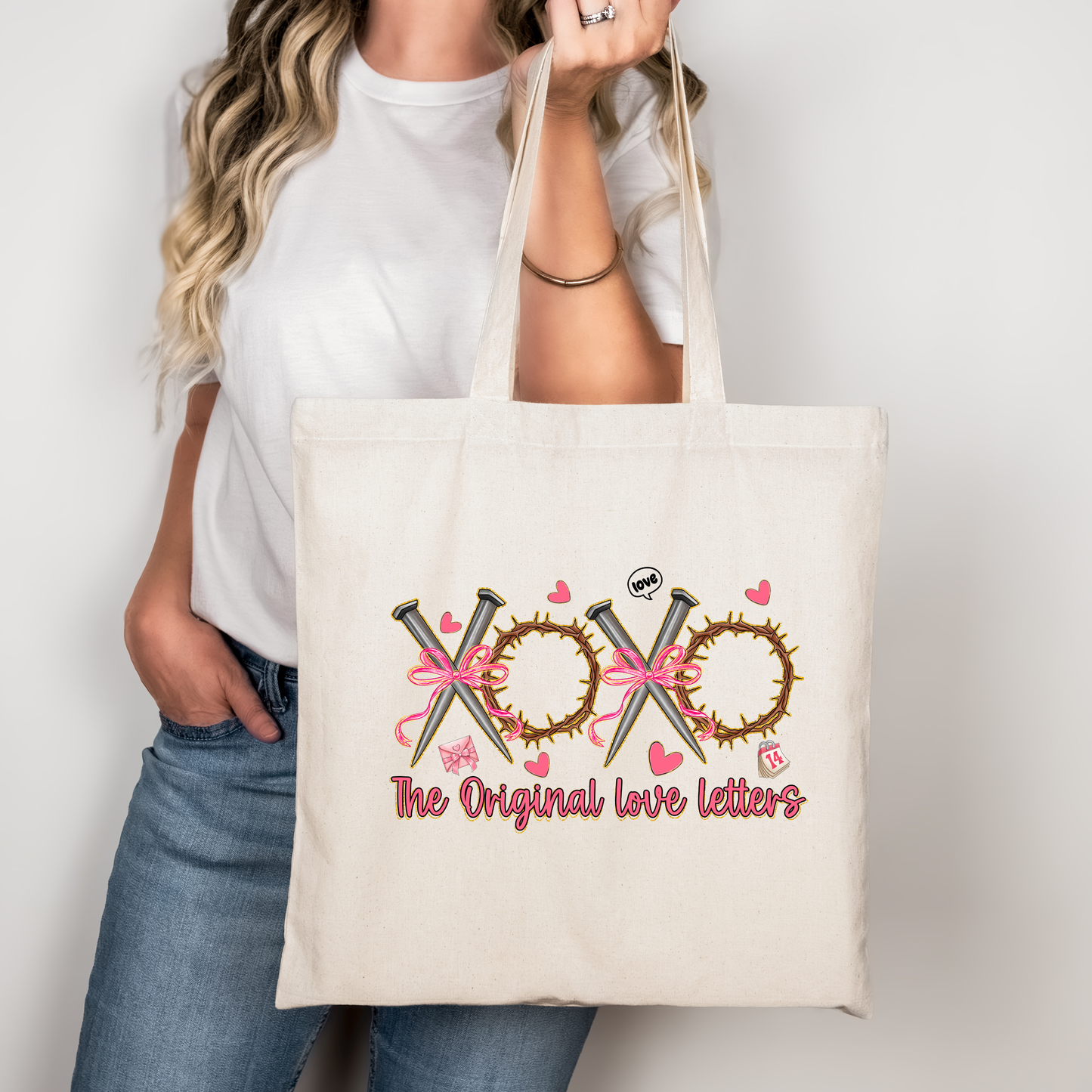 The Original Love Letters Tote Bag