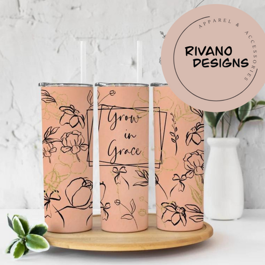 Grow in Grace Tumbler