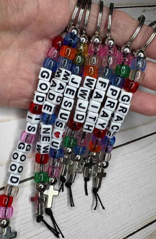Bible Verse Keychain