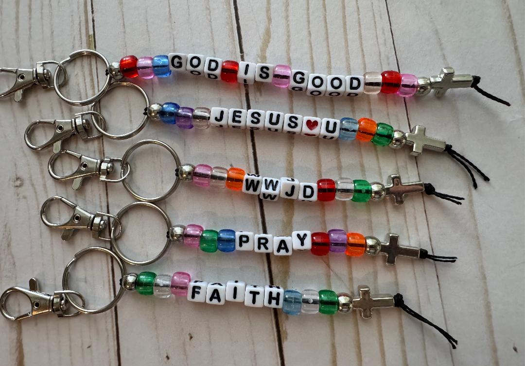 Bible Verse Keychain