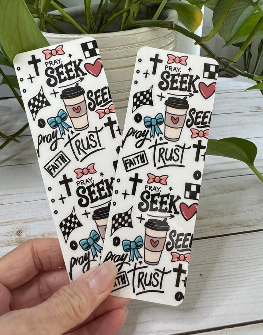 Pray Seek Trust Bookmark