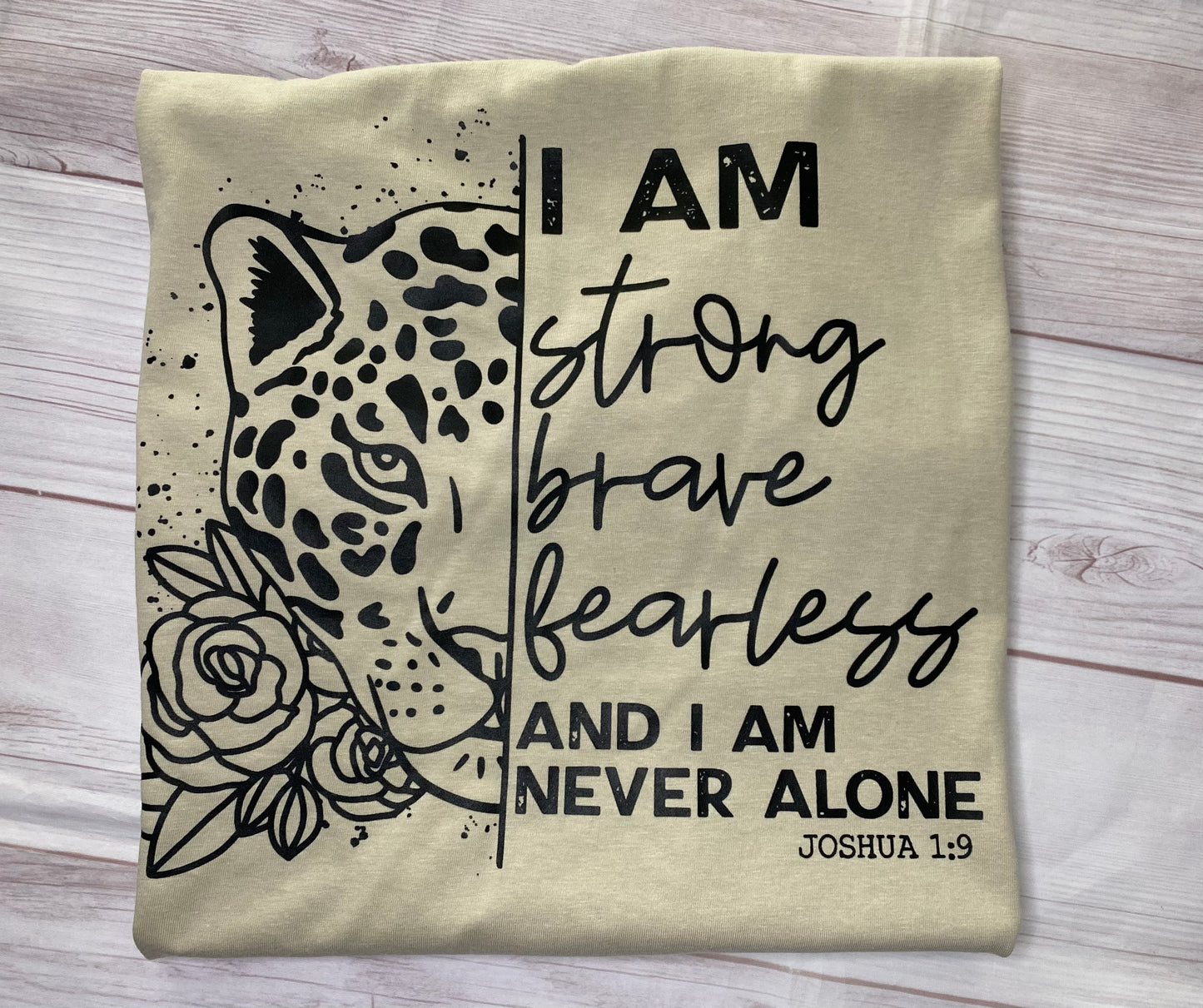 I Am strong brave fearless